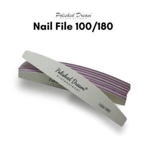 Polished Dream Nail File 100/180  1pc